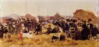 Boudin, Eugene - Beach at Trouville